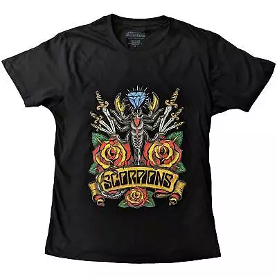 Buy Scorpions Traditional Tattoo Official Tee T-Shirt Mens Unisex • 17.13£