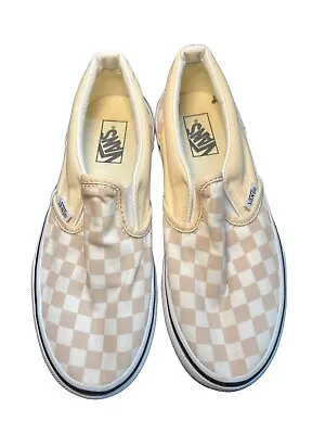 Buy Vans Slip On Checkerboard Surf Shoes Unisex Kids Size 3. NWT. • 15.75£