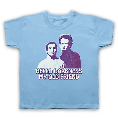 Buy Sound Of Silence Unofficial Simon And Garfunkel Duo Kids Childs T-shirt • 16.99£
