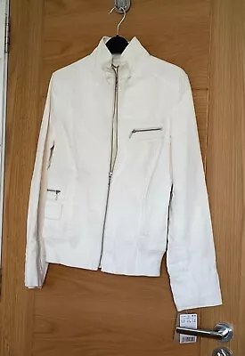 Buy Ladies Mango Cream Off White Cord Jacket Size M New With Tag • 7£