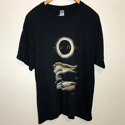 Buy Dune Movie Logo T-Shirt Black Size XL Black 2021 Official • 15.71£