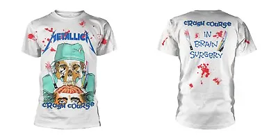 Buy Metallica 'crash Course In Brain Surgery' T-shirt - Official - Rtmtltswaocral • 25£