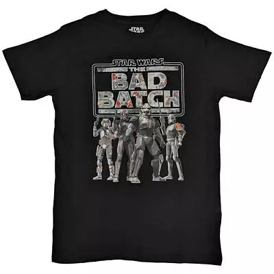 Buy Star Wars - Unisex - T-Shirts - Small - Short Sleeves - The Bad Batch - M500z • 13.43£