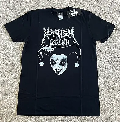 Buy Harley Quinn T-shirt Mens Size Medium In Black Licensed BRAND NEW • 8.95£