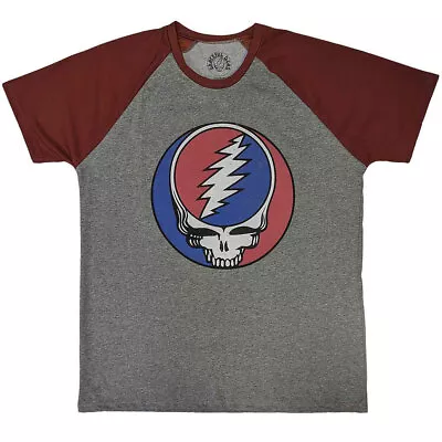Buy Grateful Dead Steal Your Face Raglan T Shirt • 17.95£
