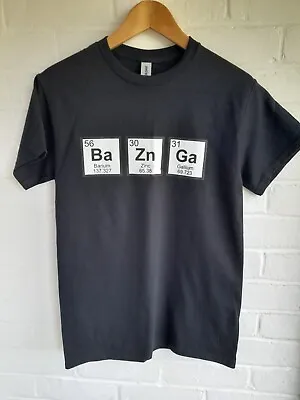 Buy Ba Zn Ga T-Shirt Big Bang Theory Sheldon Funny Top - Small • 7.50£