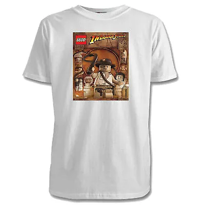 Buy Lego Indiana Jones Childrens T-Shirts - 4 Designs / 4 Colours / Sizes 1-11 Yrs • 8.50£