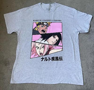 Buy NARUTO Mens Oversized T-Shirt, Size M • 9.99£