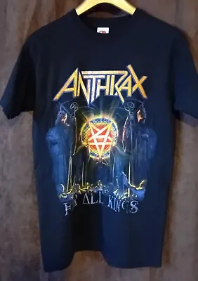 Buy Anthrax For All Kings T Shirt Size S • 10£
