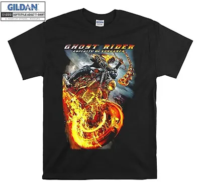 Buy Ghost Rider Espiritu Venganza T-shirt Gift Hoodie Tshirt Men Women Unisex F486 • 11.99£
