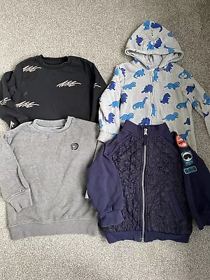 Buy Boy 3-4 Hoodie And Sweatshirt Top Bundle Next H&M Coccodrillo Jacket With Zip • 13£