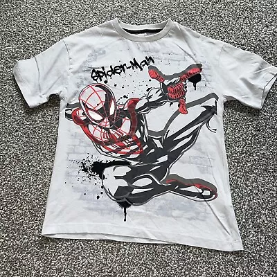 Buy Marks And Spencer Boys Spider-Man T Shirt 10-11 • 7£