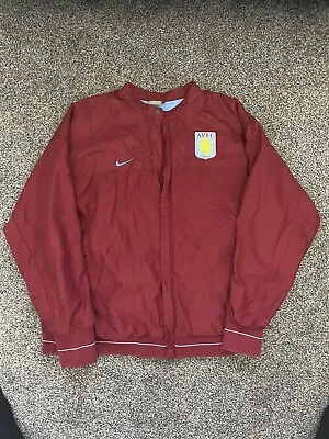 Buy Aston Villa Track Jacket NIKE 2008-2009 USED Condition (Excellent) - Size XL • 15£