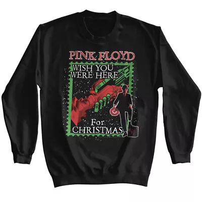 Buy Pink Floyd Wish You Were Here For Christmas Men's Sweatshirt Psychedelic Merch • 57.05£