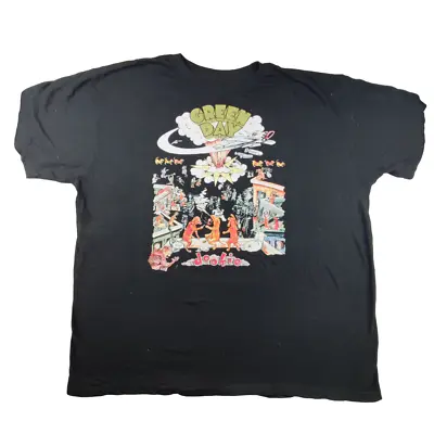 Buy Green Day Dookie T Shirt Navy Size 2XL Unisex Adults Music Band Graphic • 17.99£