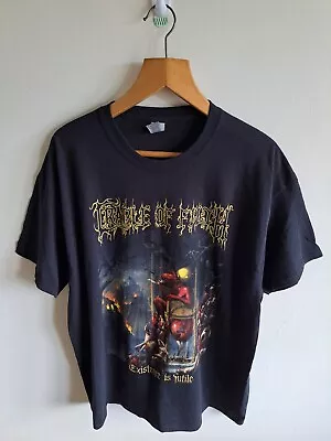 Buy Black Gildan Cradle Of Filth T-Shirt Size XL Band Shirt Metal • 15£