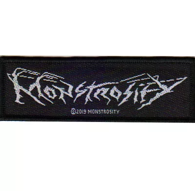 Buy Monstrosity Logo Patch Death Metal Official Band Merch • 5.61£