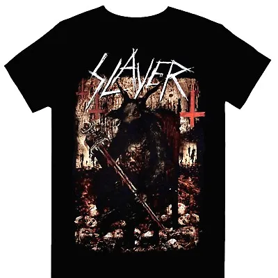 Buy Slayer - Hellthrone European Tour 2018 Official Licensed T-Shirt • 19.99£
