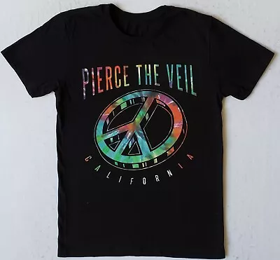Buy PIERCE THE VEIL California Junior Size Black T-Shirt • 9.36£