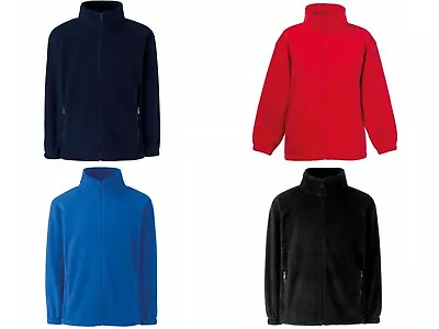 Buy Kids/Boys/Girls School Fleece Zip Jacket Winter Warm Best Quality 300GSM  • 16.99£