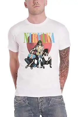 Buy Nirvana T Shirt Heart Band Logo New Official Unisex White • 17.95£