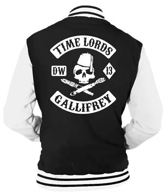 Buy Time Lords Varsity Jacket - Inspired By Dr Who Sons Anarchy  • 35.99£