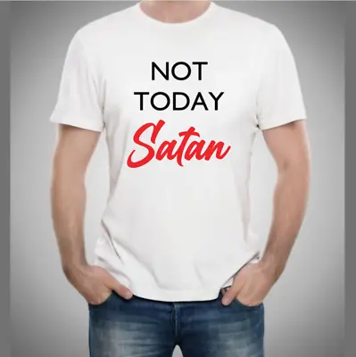 Buy Not Today Satan T Shirt RPDR Bianca Del Rio Drag Race • 13.99£