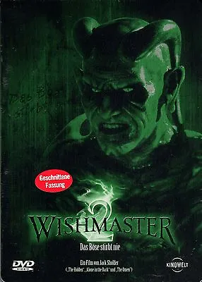Buy Wishmaster 2 - Das Böse Stirbt Nie , Steelbook , Verschweißte Neuware • 8.66£