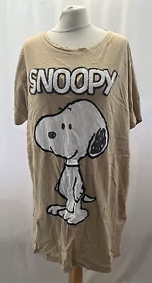 Buy Primark Snoopy T-shirt Size 14/16 Short Sleeve Sleepwear Women’s  • 5.99£