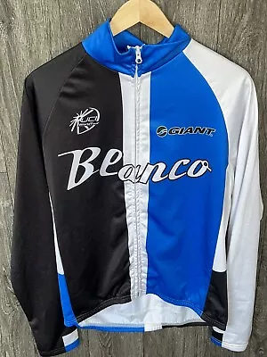 Buy Giant Blanco Team UCI Pro Tour DSM Cycling Jacket Top Mens Medium • 24.99£