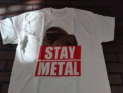 Buy MISS MAY I - Stay Metal Sloth T-Shirt ~Never Worn~ XL • 37.18£