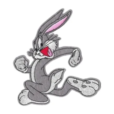 Buy Bugs Bunny Looney Tunes Embroidered Patch Iron On Sew On Transfer • 4.40£