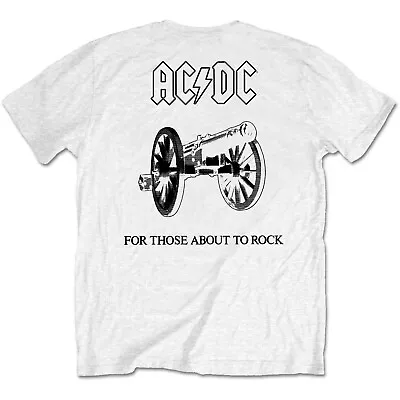 Buy AC/DC About To Rock T Shirt Men's And Women's • 11£