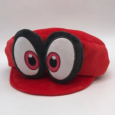 Buy Super Mario Odyssey Cappy Plush Hat Cap Soft Toy Birthday Xmas Gifts Red • 9.99£