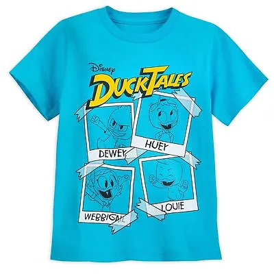 Buy New Disney Store Boys Tee Shirt Duck Tales T Shirt Many Sizes NWT 2/3,7/8,10/12 • 10.17£