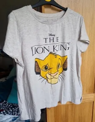 Buy Womens Lion King T Shirt Size 18 (comes Up Small) • 3£