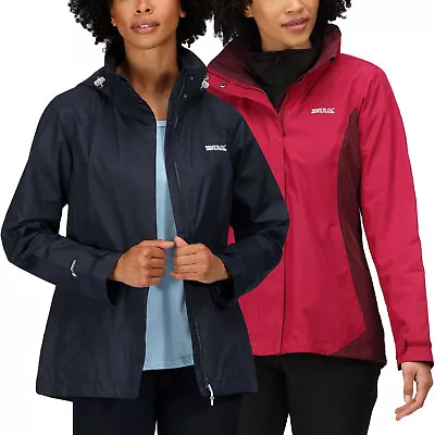 Buy Regatta Womens Daysha Outdoor Walking Hiking Waterproof Hooded Jacket Coat • 29.95£