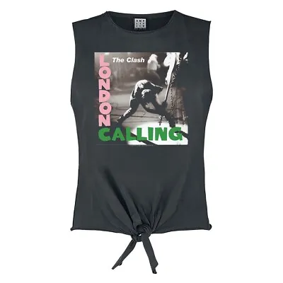 Buy Amplified Womens/Ladies London Calling The Clash T-Shirt GD968 • 28.59£