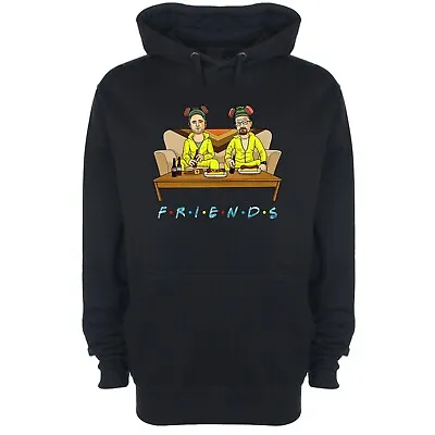 Buy Breaking Bad & Friends Funny Printed Hoodie (Breaking Bad & Friends Inspired) • 23.95£