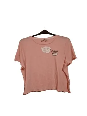 Buy Ladies Plus Size Rose Pink Pusheen Cropped T-Shirt Size 20 Cute Kawaii BNWT • 5£