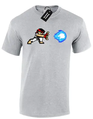 Buy Ryu Pixel Mens T Shirt Gamer Arcade Gaming Pc Classic Retro • 7.99£