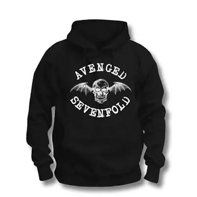 Buy Avenged Sevenfold Unisex Pullover Hoodie: Logo OFFICIAL NEW  • 35.27£