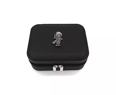 Buy Mad Hatter On Black Travel Jewellery Box Storage Case Alice In Wonderland Gift • 21.99£