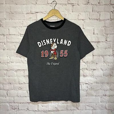 Buy Disneyland Resort Embroidered T Shirt Snow White Grumpy Dwarf Cotton Size S • 9.98£