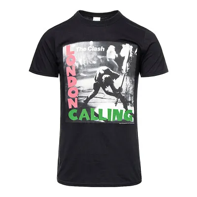 Buy Official The Clash London Calling T Shirt (Black) • 19.99£
