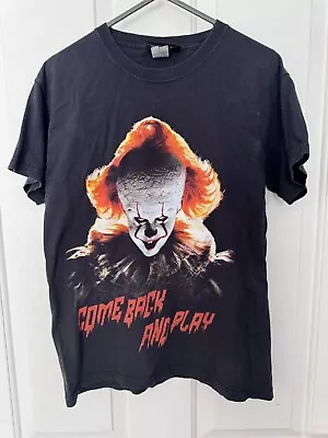 Buy Official IT Chapter 2 Pennywise Black Horror Graphic  T Shirt Men’s Size S • 8.99£