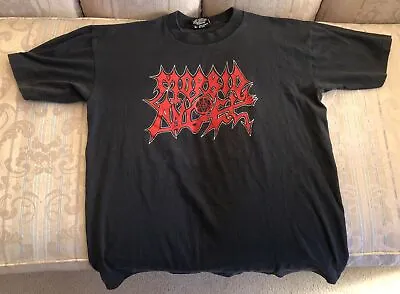 Buy Vintage Morbid Angel Tour T Shirt L Bolt Thrower Carcass Obituary Death Slayer • 133.88£