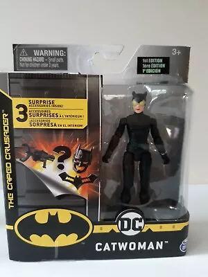 Buy DC Comics Catwoman The Caped Crusader 10cm With 3 Mystery Accessories NEW • 5£