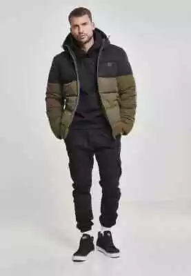 Buy Urban Classics Hooded 2 Tone Puffer Jacket Size XL RRP £70 BNWTags • 39.99£