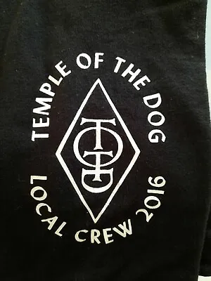 Buy Temple Of The Dog 2016 Tour Roadie Local Crew T-Shirt/2XL Chris Cornell • 139.24£